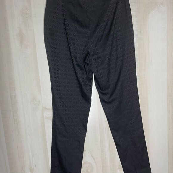 Vince Camuto black patterned pants slacks, size 4 - Picture 9 of 15